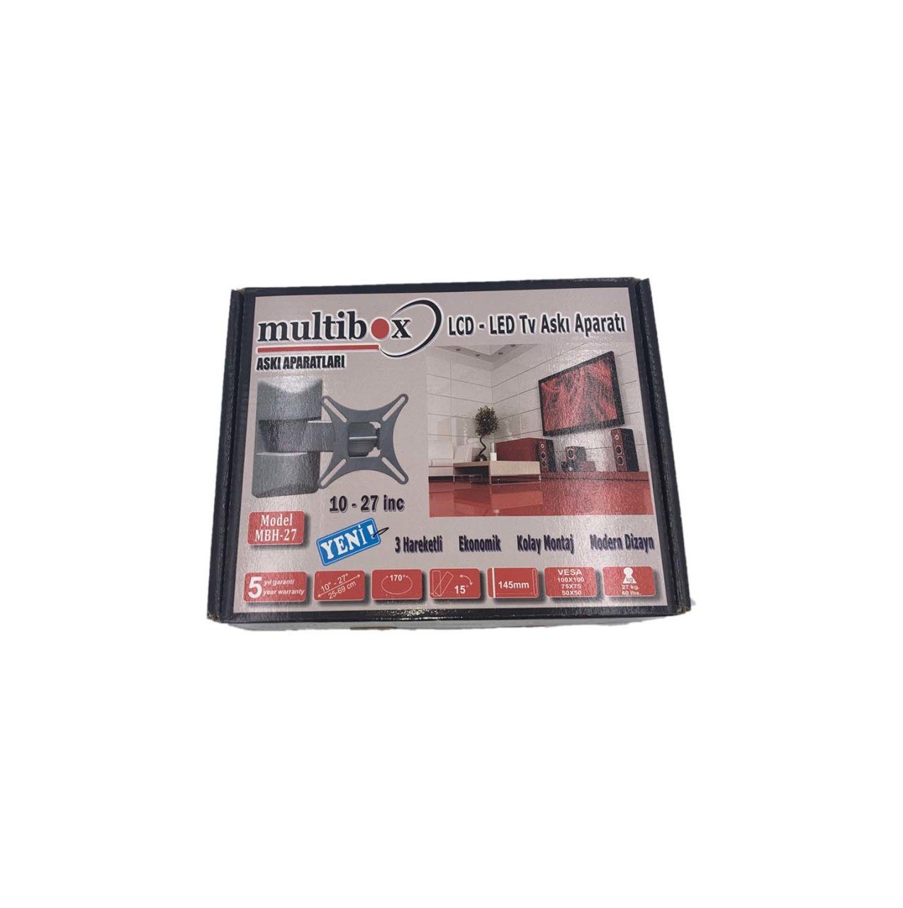 Multibox 10-27 inc Hareketli Askı Aparatı