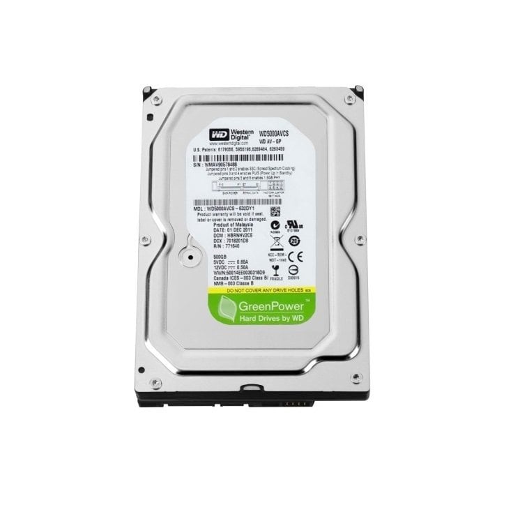 WD 500 GB Hdd harddisk