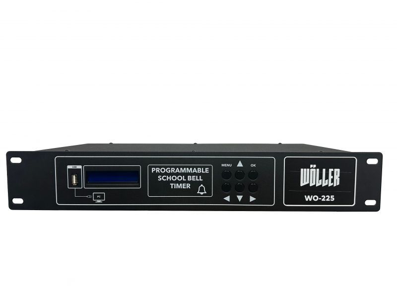 Wöller WO-225 Rack-Mount Programlı Okul Zil Saati