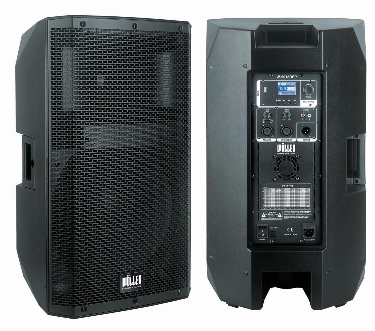 Wöller PRIME 15 15’’ 2 YOLLU AKTİF  KABİN HOPARLÖR