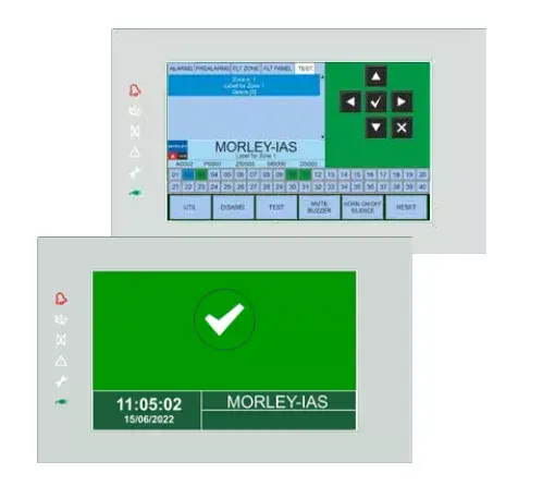 Honeywell MA-LCD7 *MORLEY MAX 7* DOKUNMATİK EKRAN TEKRARLAYICI PANEL