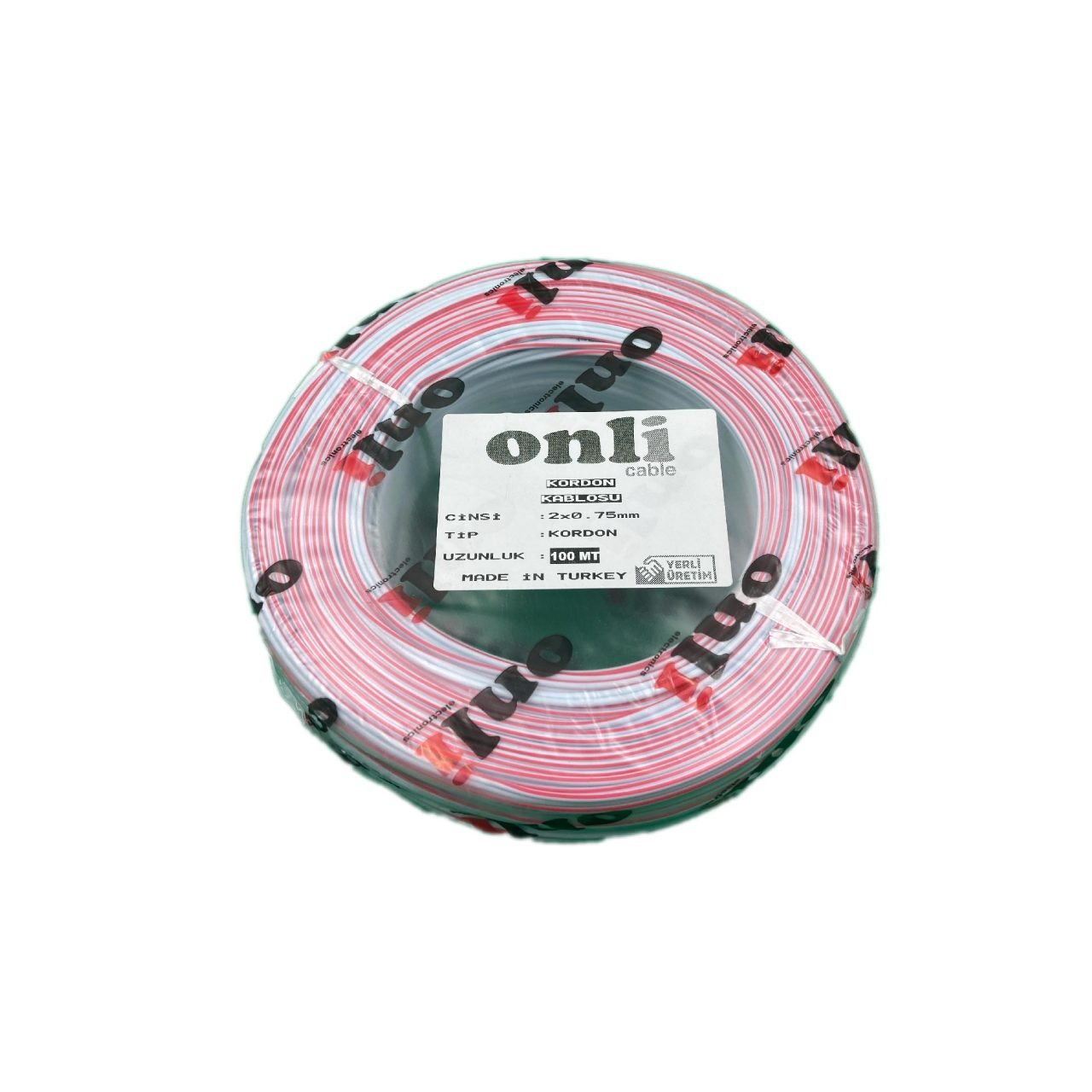 Onli 2x0.75mm Kordon Kablosu (Hoparlör Kablosu)