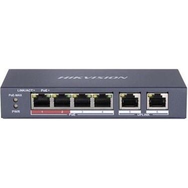 Hikvision DS-3E0106P-E/M 10/100 4 Port Poe Switch