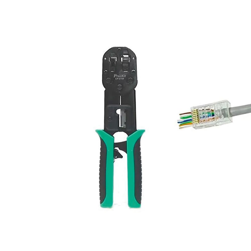 Proskit CP-376N Profesyonel EZ-RJ45 Konnektör Sıkma Pensesi