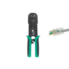 Proskit CP-376N Profesyonel EZ-RJ45 Konnektör Sıkma Pensesi