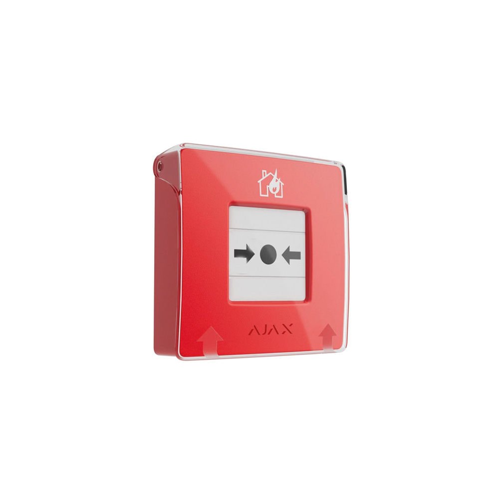 Ajax ManualCallPoint (Red) Kablosuz Yangın Alarm Butonu