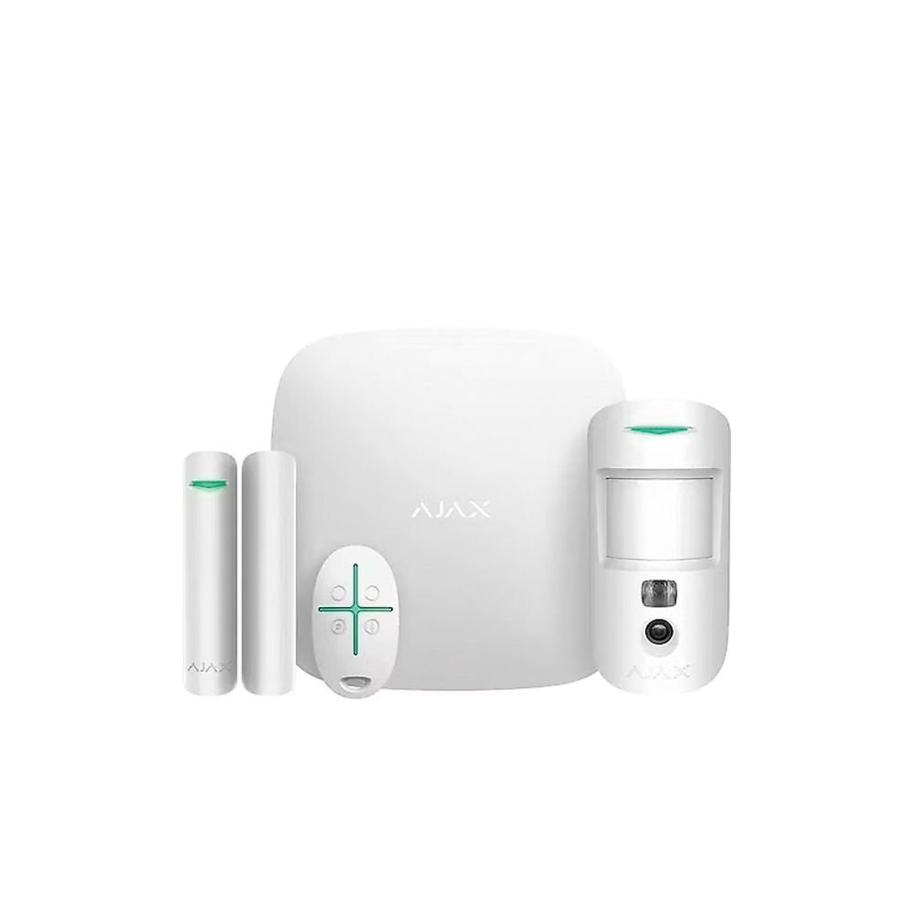 Ajax StarterKitCam Kablosuz Alarm Kiti BEYAZ