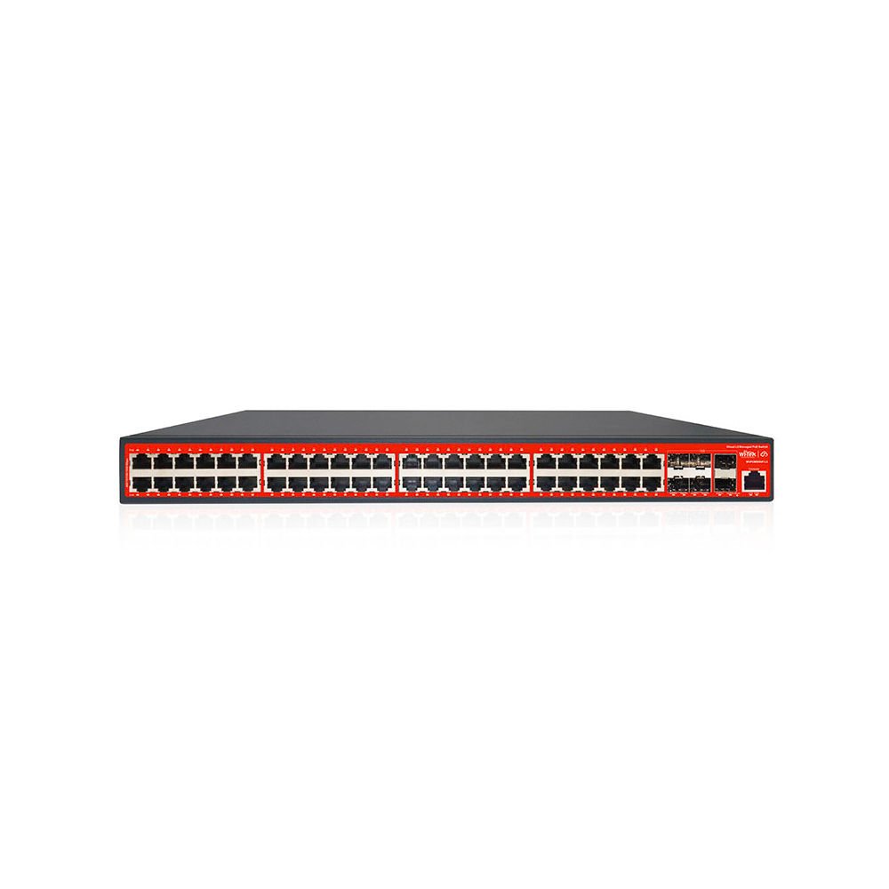 Wi-Tek WI-PCMS554F-L3 Managed Cloud PoE Switch