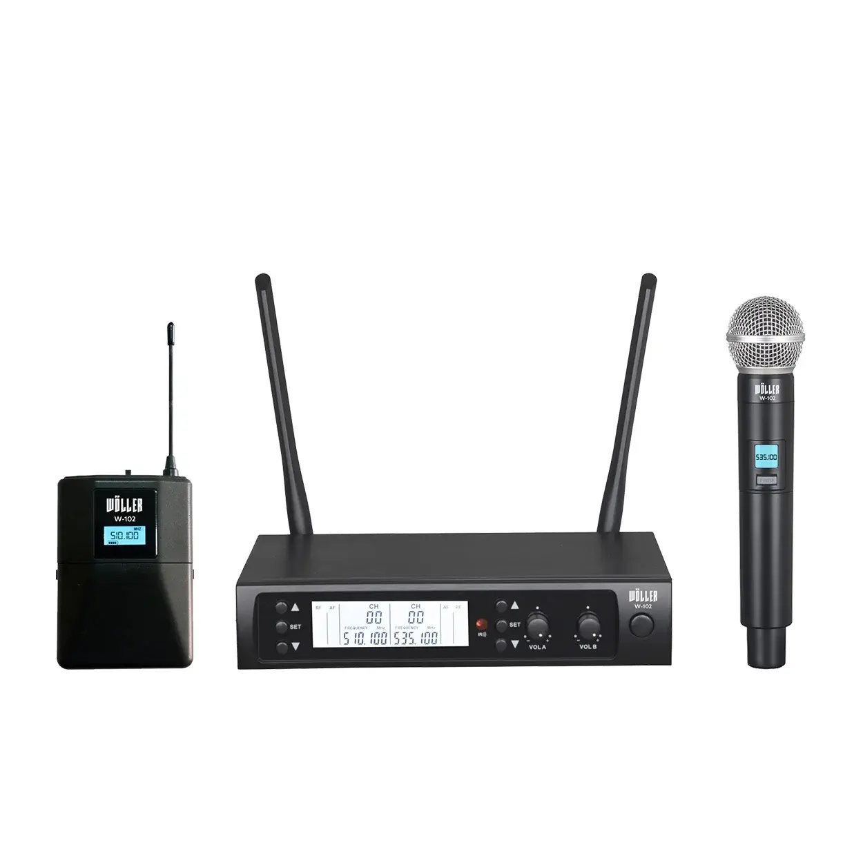 Wöller W-102EY Kablosuz El-Yaka Mikrofonu