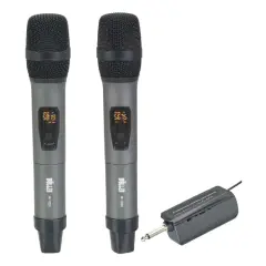 Wöller W-12EE Çift Kanallı Kablosuz El Mikrofonu Seti
