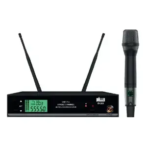 Wöller W-301E Tek Kanal UHF Kablosuz Mikrofon Seti