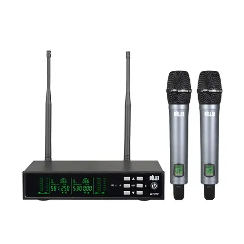 Wöller W-299EE ÇİFT KANAL KABLOSUZ MİKROFON SETİ