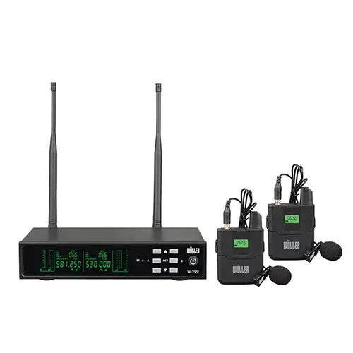 Wöller W-299YY ÇİFT KANAL KABLOSUZ MİKROFON SETİ