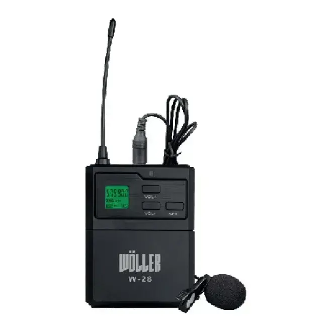 Wöller W-28 Kablosuz UHF Yaka Mikrofonu