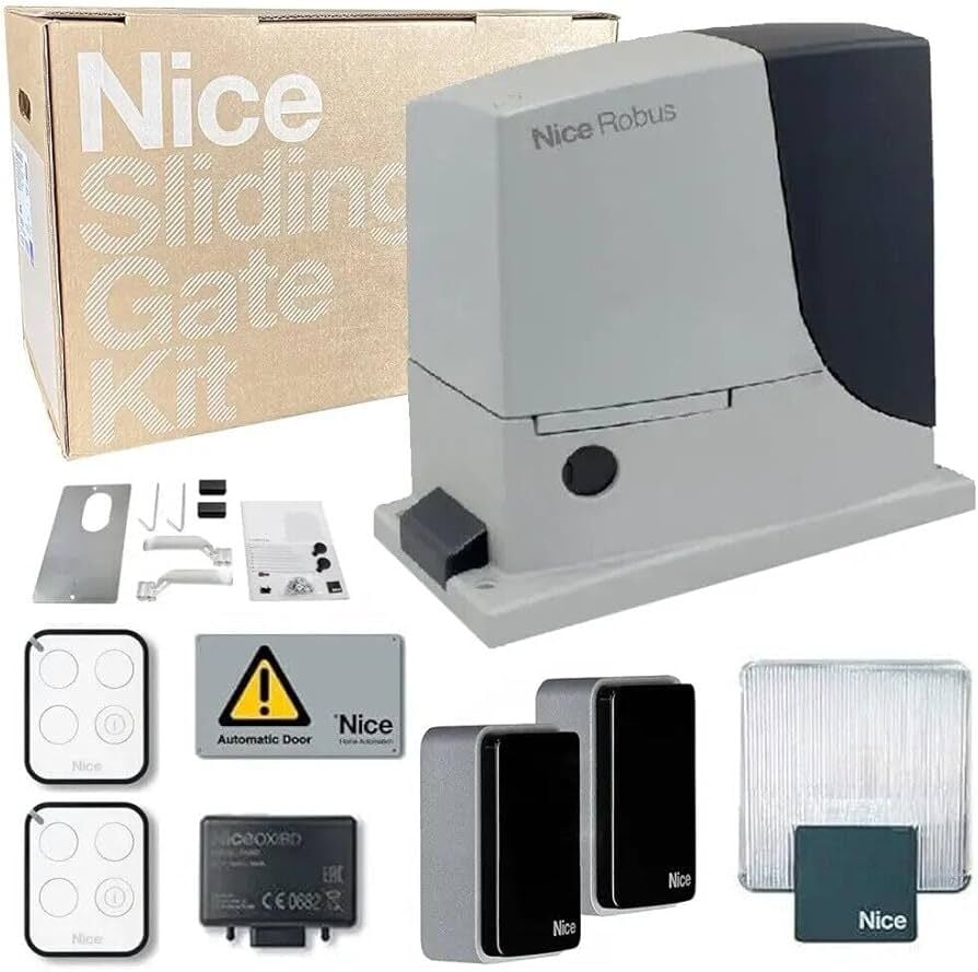 Nice Robus 1000 Kayar Kapı Motoru (Kargo Dahil)