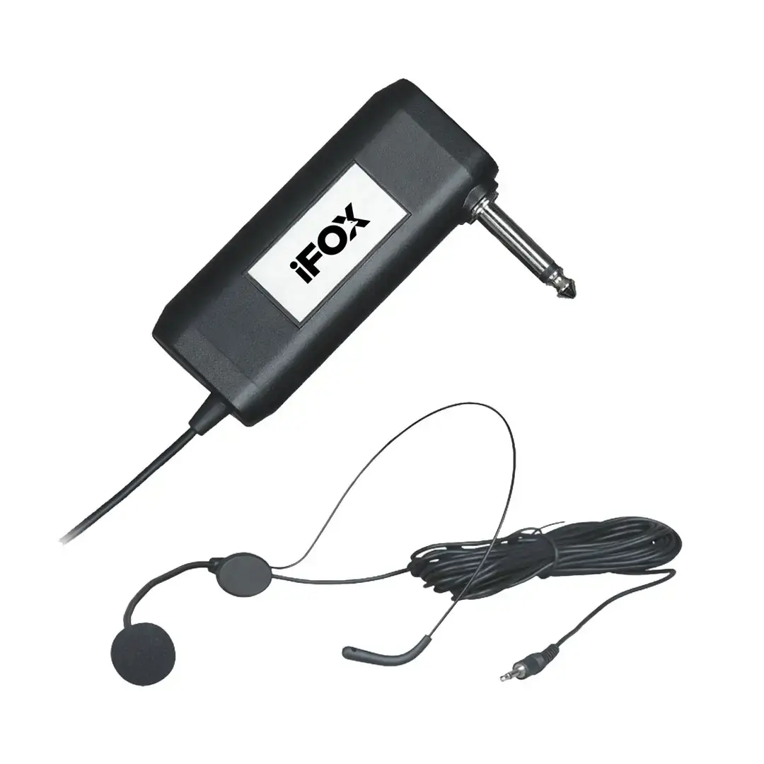 iFox FX-21 KABLOLU 1000 ohm YAKA MİKROFONU