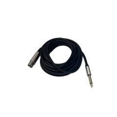 Chester XLR Famele / 6.35 Male Mikrofon Kablosu 3 Metre