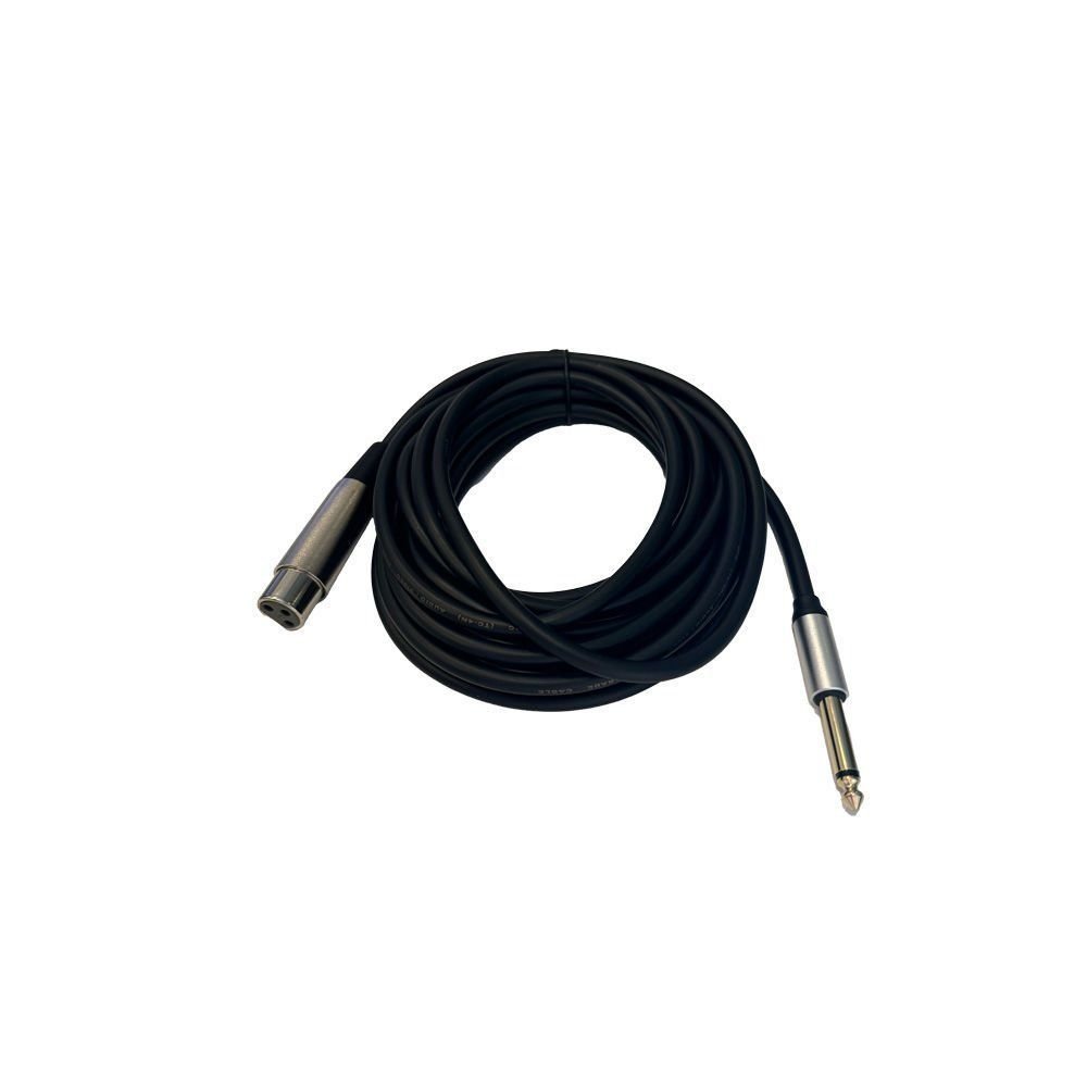 Chester XLR Famele / 6.35 Male Mikrofon Kablosu 1.8 Metre