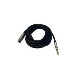 Chester XLR Famele / 6.35 Male Mikrofon Kablosu 1.8 Metre
