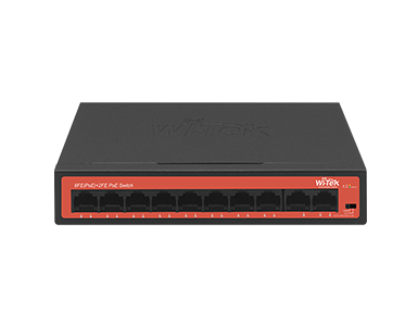 Wi-Tek WI-PS210H 8FE+2FE 8 PORT Economic PoE Switch