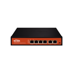 Wi-Tek WI-PS305G V2 4GE+2GE Uplink+HiPoE+250M+Watchdog+120W Switch