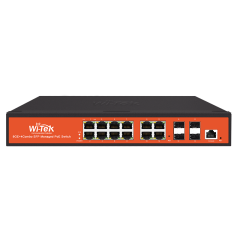 Wi-Tek WI-PMS312GF Yönetilebilir Poe Switch