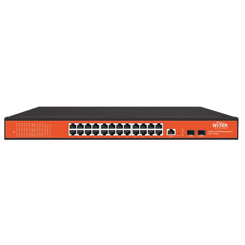 Wi-Tek WI-PMS326GF Yönetilebilir Poe Switch
