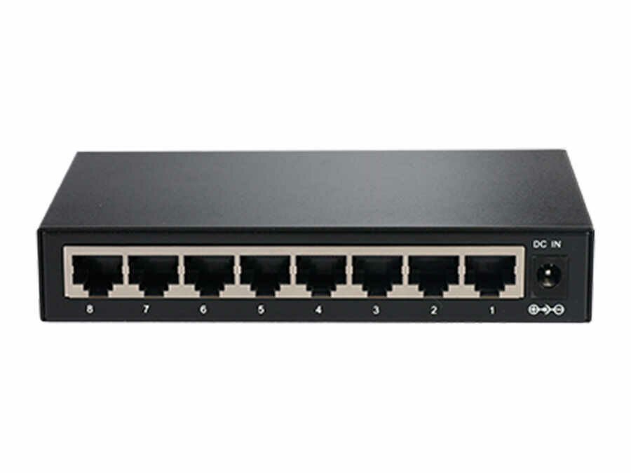 Wi-Tek WI-SG108 8xGigabit Steel Case Desktop Ethernet Switch