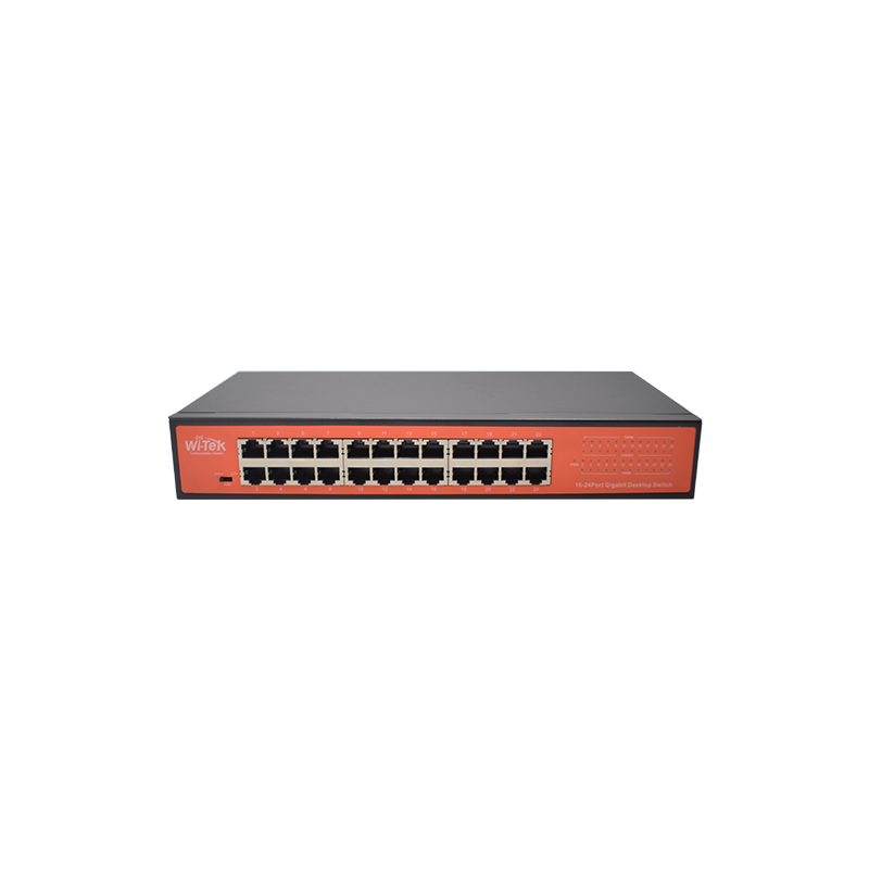 Wi-Tek WI-SG124D 24PORTS GIGABIT DESKTOP ETHERNET SWITCH